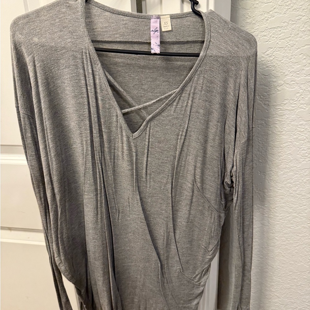 Gray Women's Top